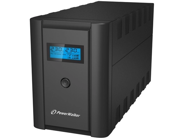 UPS Line-Interactive 2200VA met LCD en bescherming