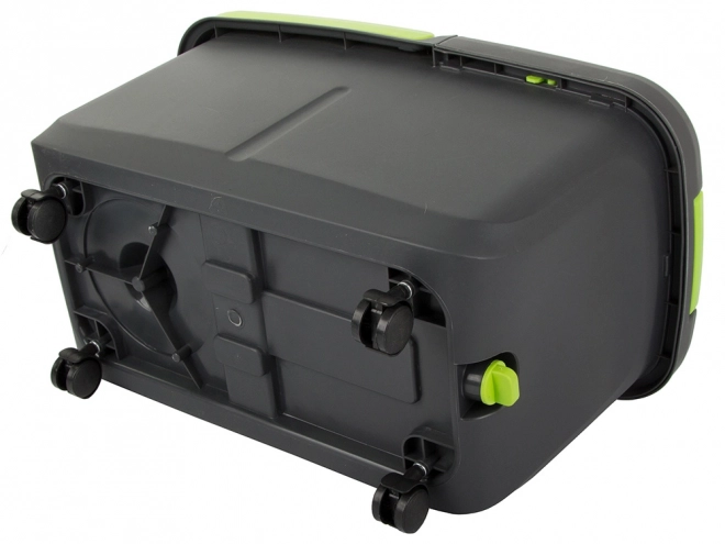 Roterende mop met 2 microvezelpads en doseeremmer