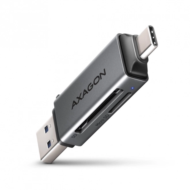 Externe kaartlezer CRE-DAC USB3.2 Gen 1 Type-C + Type-A SD/microSD