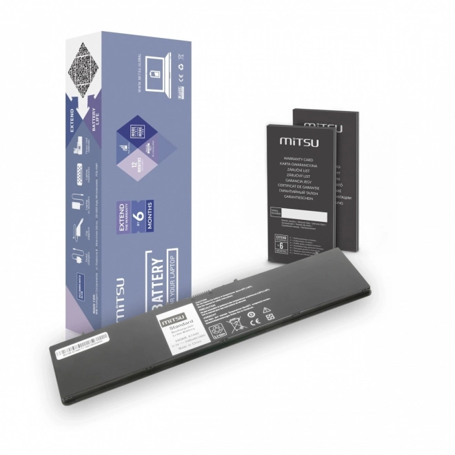 Batterij voor Dell E7440 3100mAh(34Wh) 11,1-10,8V
