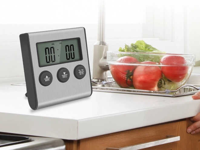 Digitale thermometer met voeler voor vlees