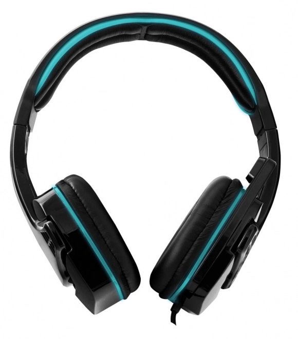 Gaming hoofdtelefoon met microfoon Raven blauw