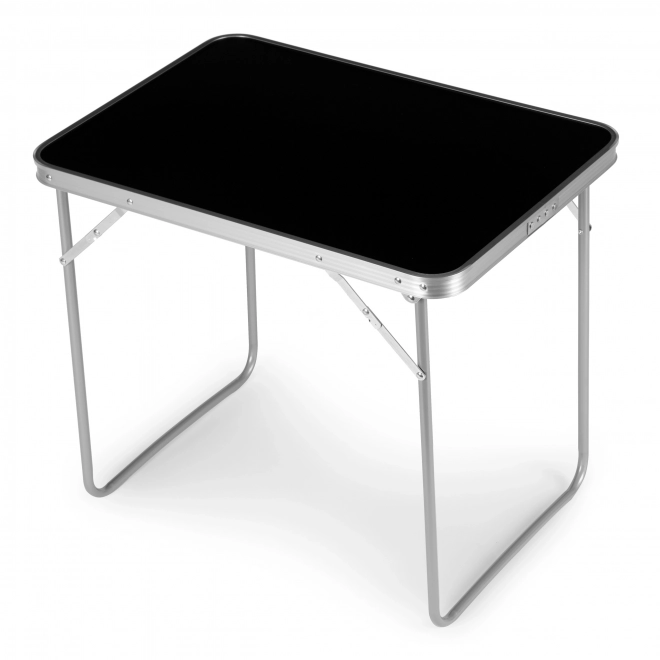 Toeristische tafel opvouwbare picknicktafel blad 80x60 cm zwart