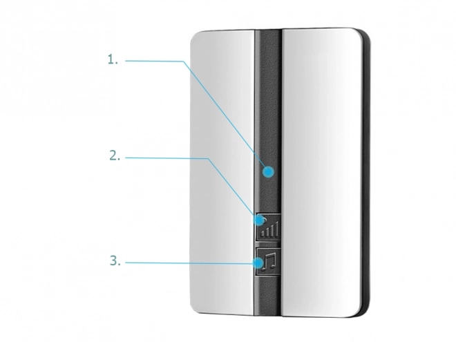 Draadloze deurbel zonder batterij IP44