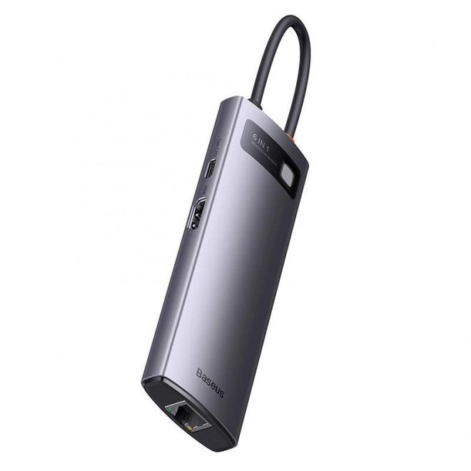 Baseus StarJoy 6-in-1 USB-C hub met meerdere poorten