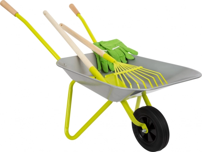 Small Foot Kruiwagen met tuingereedschap