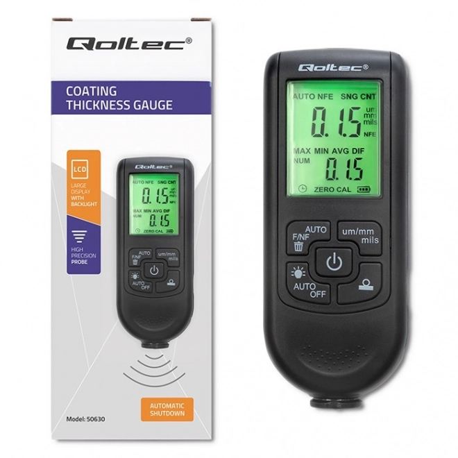 Lakdikte Meter met LCD scherm | 0~2000um