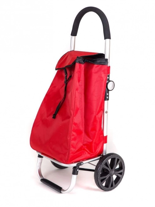 Boodschappentas 98 x 48 x 36 cm, opvouwbaar, rood