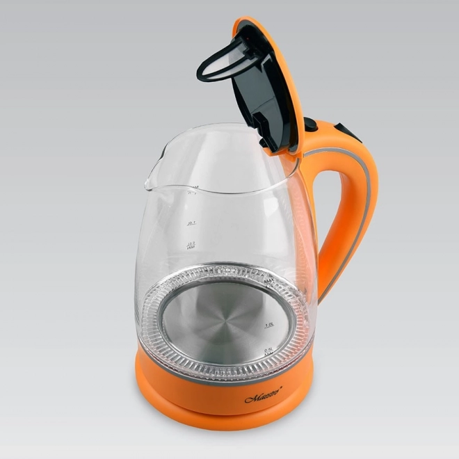 Glazen Waterkoker 1,7 l 2000 W MR-064-ORANJE