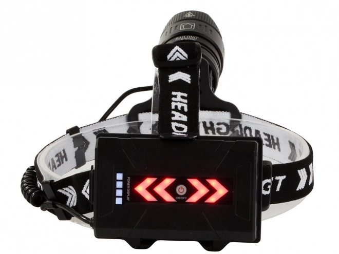 Professionele hoofdlamp met LED Cree XHP360 Powerbank Zoom van Bailong