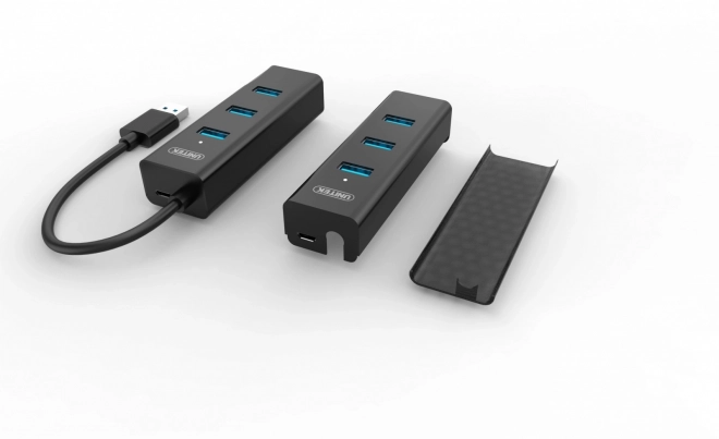 Hub 4x USB 3.0 met ondersteuning voor BC1.2, zwart