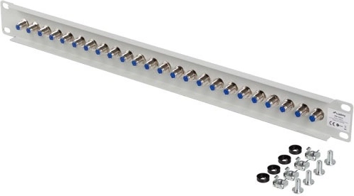 Eenvoudige installatie in 19" rack (1U)