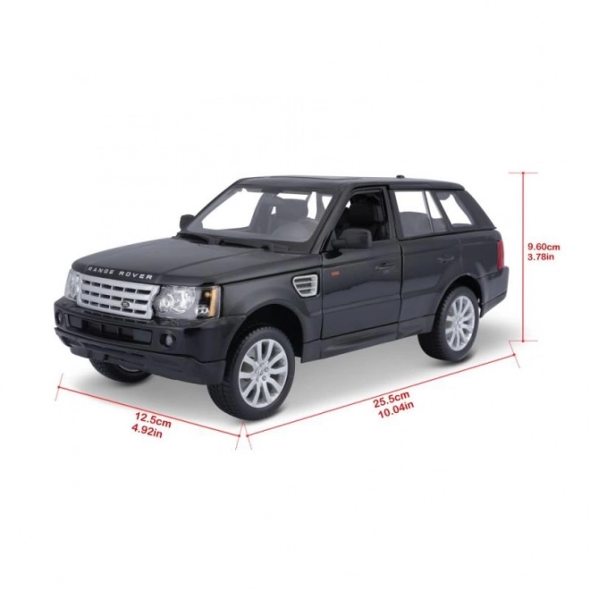 Model Range Rover Sport zwart