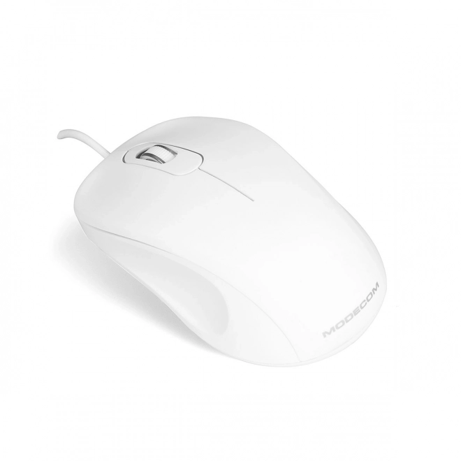 Witte bedrade optische muis