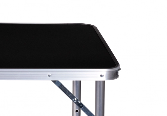 Campingtafel inklapbare kampeertafel zwart blad 120 x 60 cm