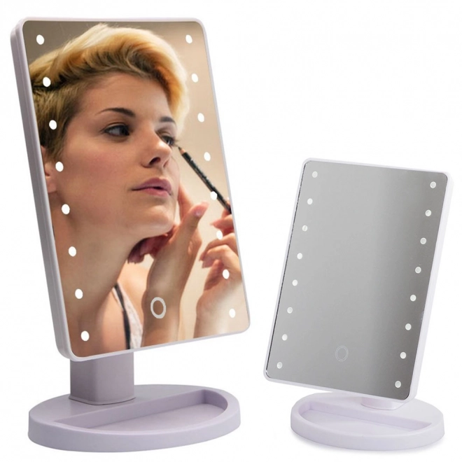 Verlicht cosmetica spiegel met LED