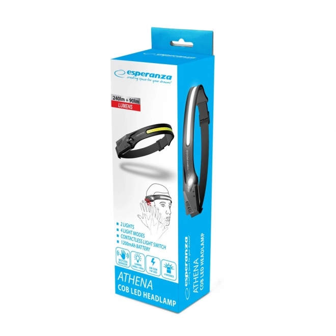 Oplaadbare LED hoofdlamp Athena