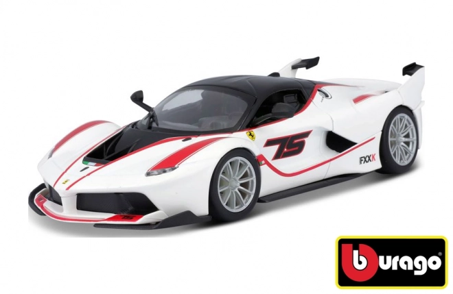 Bburago 1:24 Ferrari Racing FXX K Wit