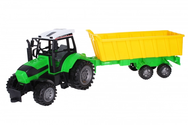 Tractor met aanhanger 53 cm
