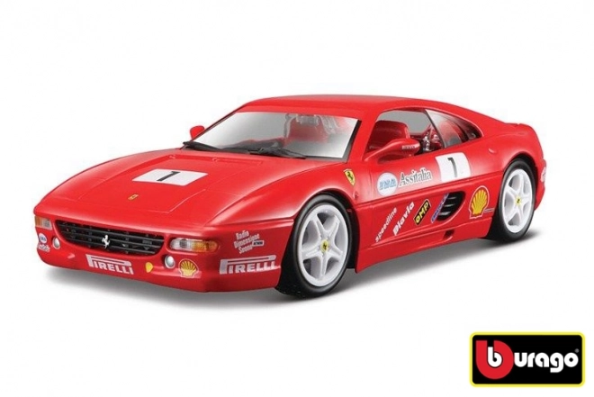 Bburago 1:24 Ferrari Racing F355 Challenge Rood