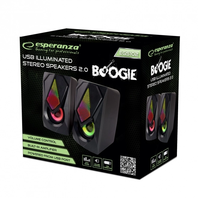 Usb Led Speakers Rainbow Boogie 2.0