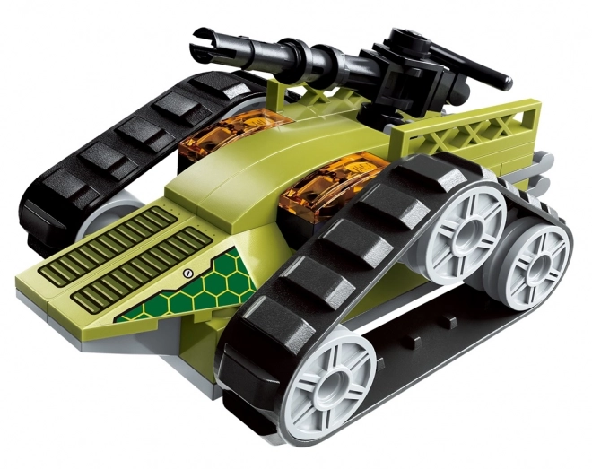 Qman Thunder Expedition Gevechtsvoertuig Bouwset 8v1