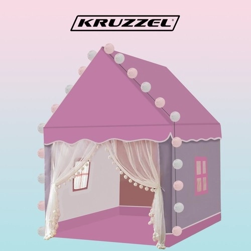 Kinder tent - roze Kruzzel 22653