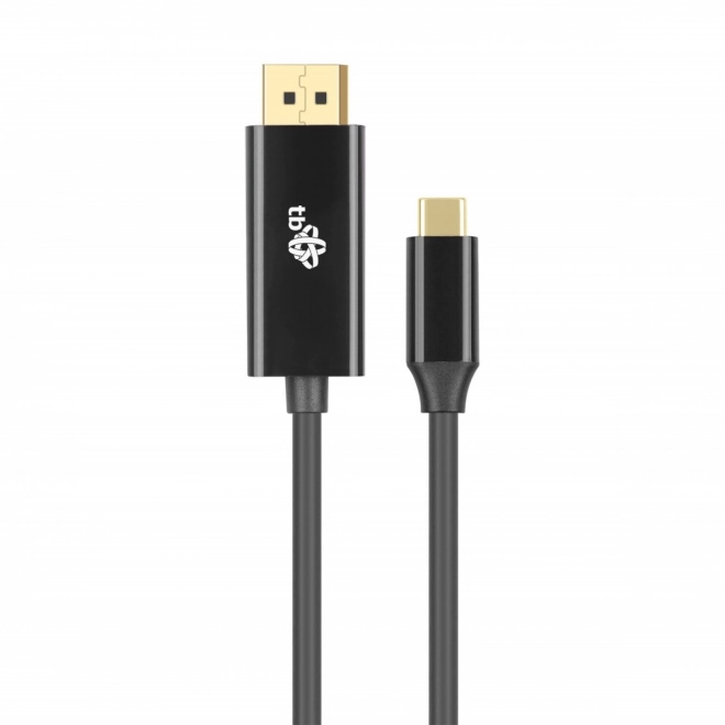 Kabel USB-C naar DisplayPort 2m zwart