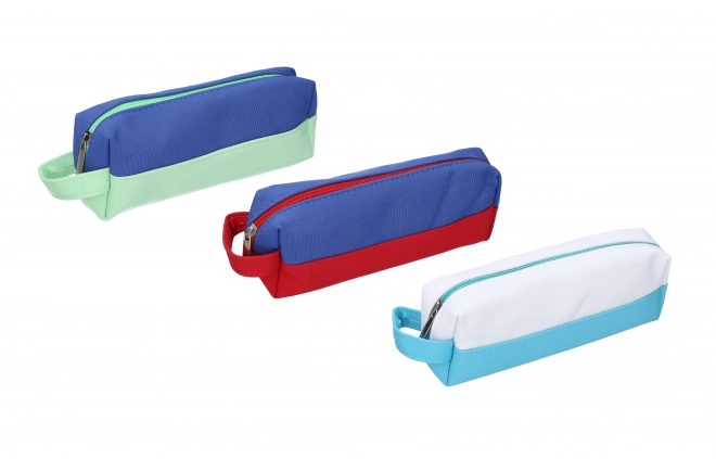 Tweepkleurige etui 21x7x5 cm