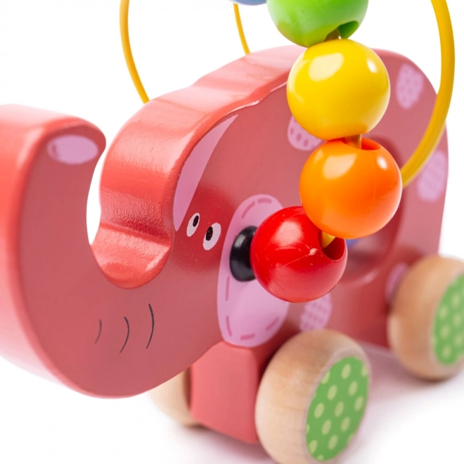 Houten Motorische Doolhof Olifant van Bigjigs