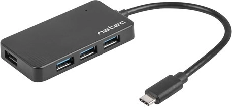 USB-C-hub Silkworm met 4 USB 3.0-poorten