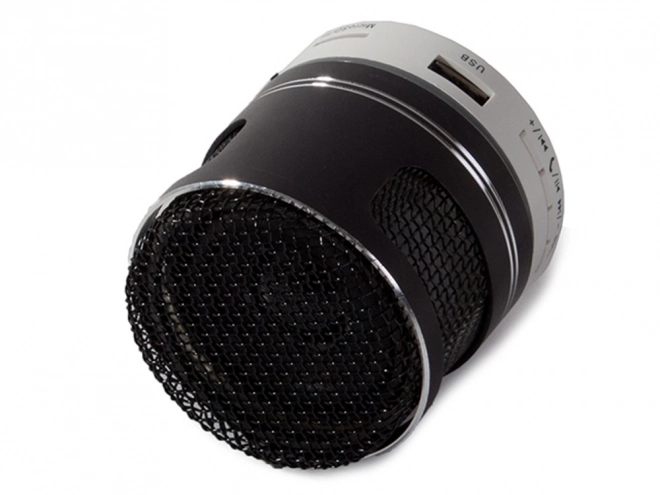 Bluetooth luidspreker mini draadloze mp3 radio fm draagbaar usb microsd – zwart