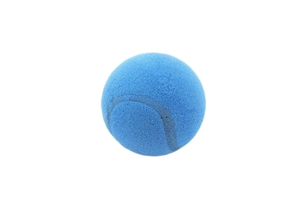 Zachte bal voor soft tennis, schuim, diameter 7cm, assorti 3 kleuren