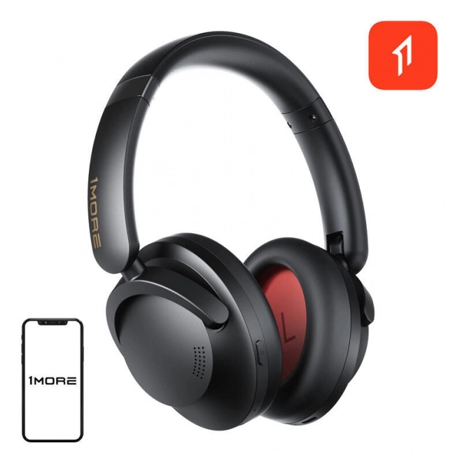 Draadloze koptelefoon 1MORE SonoFlow Pro met ANC (zwart)