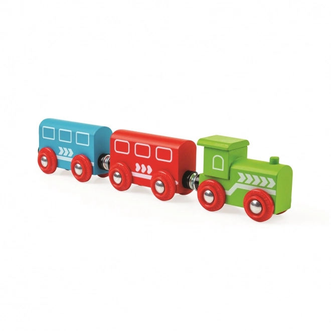 Bigjigs Rail Houten Treinbaan met Plattelandsweg 80 stuks