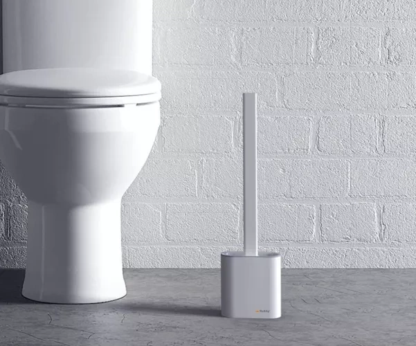 Siliconen toiletborstel voor badkamer