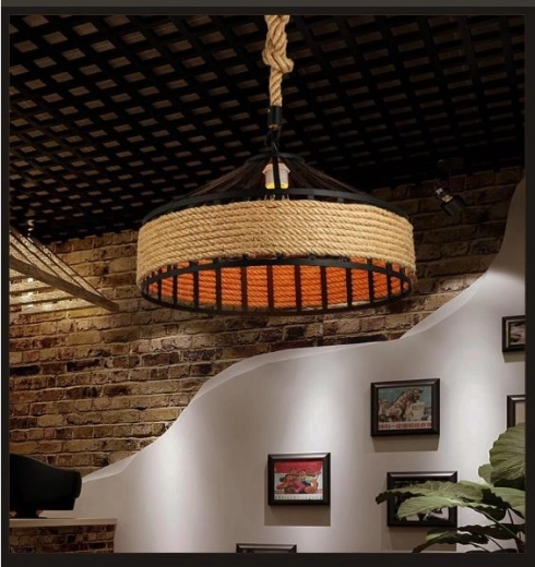 Rustiek design met natuurlijk touw