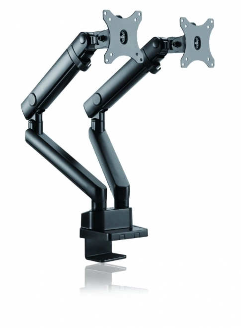 Dubbele monitorhouder tot 32" met veermechanisme