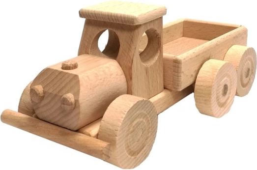 Houten vrachtwagen met kiepbak CEEDA CAVITY