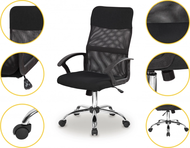 Vijf rubberen wielen