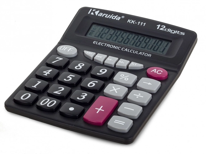 Kantoorbureaucalculator met grote cijfers
