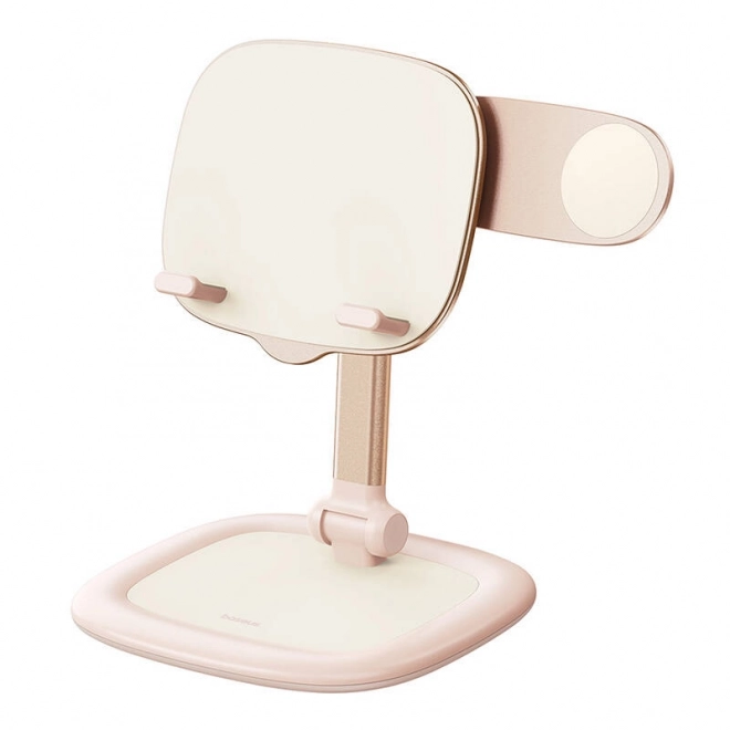Standaard voor tablet en telefoon Baseus Seashell roze