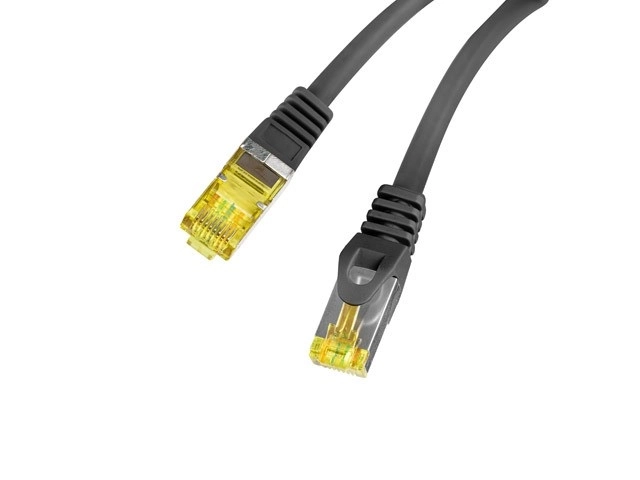 Patchcord Lanberg categorie 6a S/FTP 3m zwart