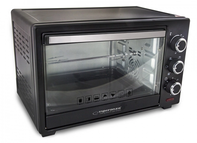 Mini-oven met convectie en draaispit NAPOLI
