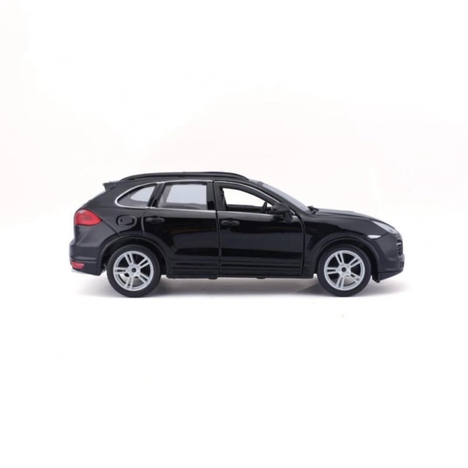 Metalen model Porsche Cayenne Turbo zwart 1/24
