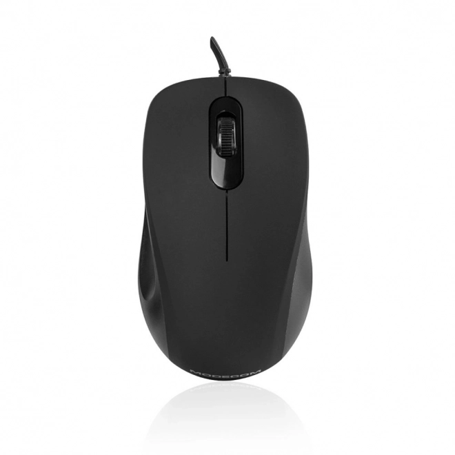 zwarte bedrade muis Modecom