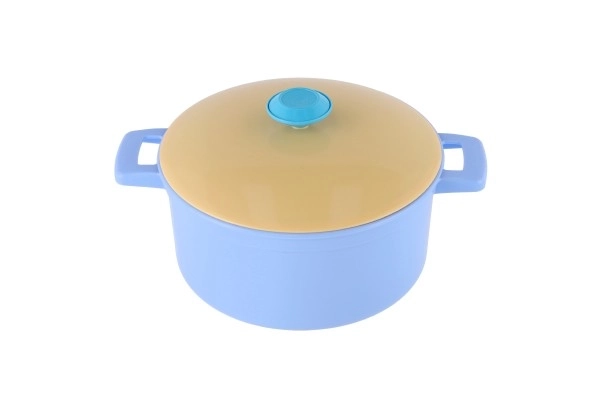 Set van plastic pannen en potten met accessoires voor kinderen