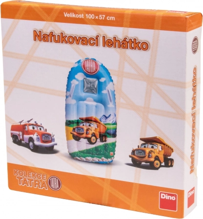 Opblaasbaar kinderligbed met Tatra-motief