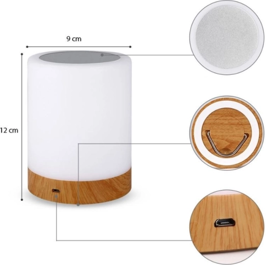 Tot 12 uur draadloos licht