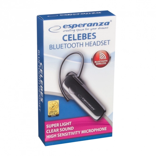Bluetooth koptelefoon Celebes zwart